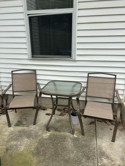 2 Piece Outdoor Patio Set
