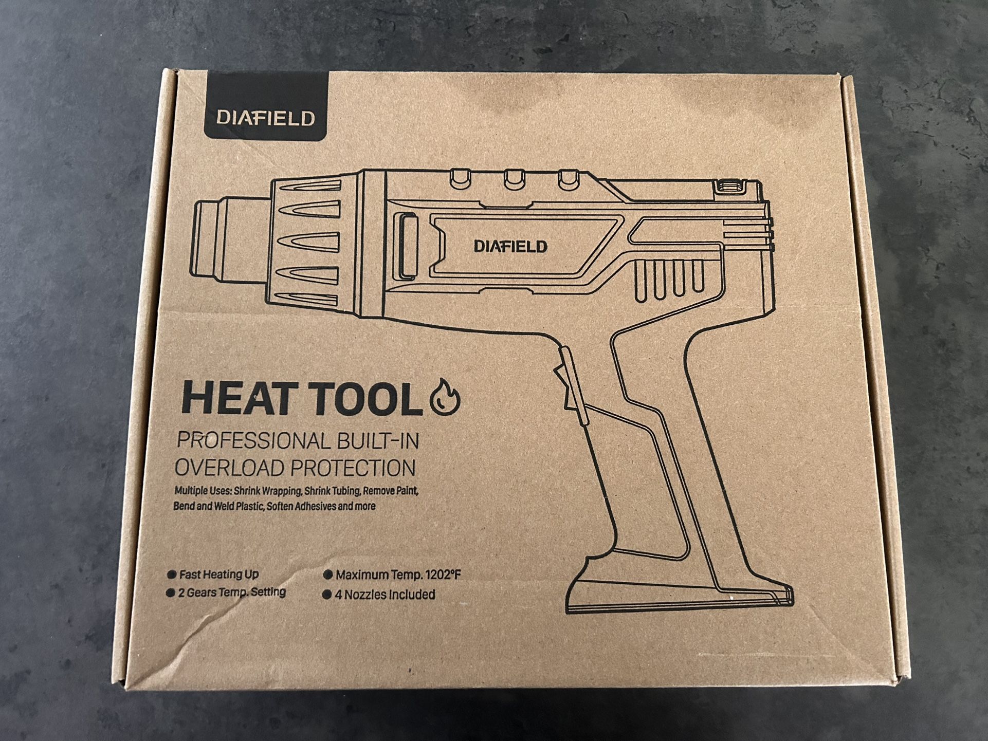 DIAFIELD HEAT GUN (EXCELLENT CONDITION)