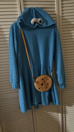 Women Cookie Monster Costume XL