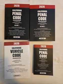 CA Penal Codes 2026