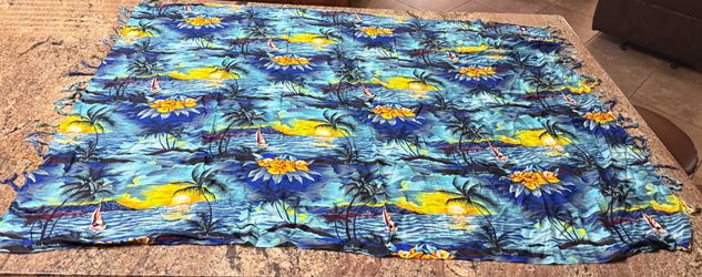 Sarong cover up womens Bahamas 42” X 58”