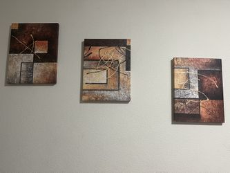 3 Wall Frame Pictures 