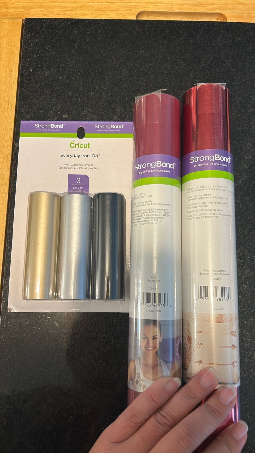 New Unopened cricut Vinyl Iron On
