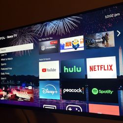 Roku TCL Tv 55 Inch