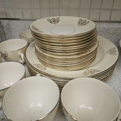Eggshell Nautilus Vintage China Set 