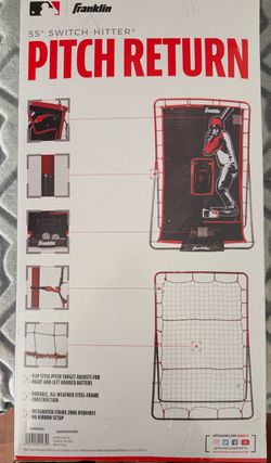 Baseball pitch return.