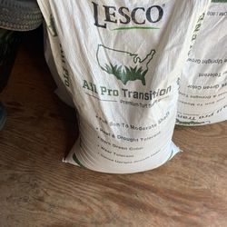 3 Bags Lesco All Pro Transition Seed Blend Tall Fescue Grass Seed 50 lbs.