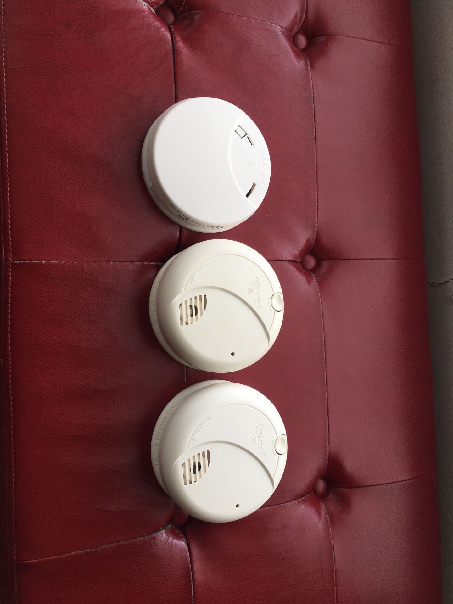 3 Free First Alert Smoke Detectors