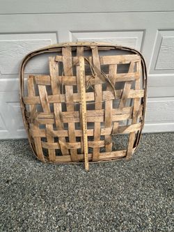 Vintage Tobacco Basket
