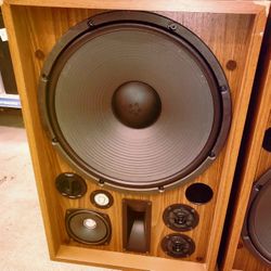 Kenwood KL-777D 5 way 16" woofer speakers