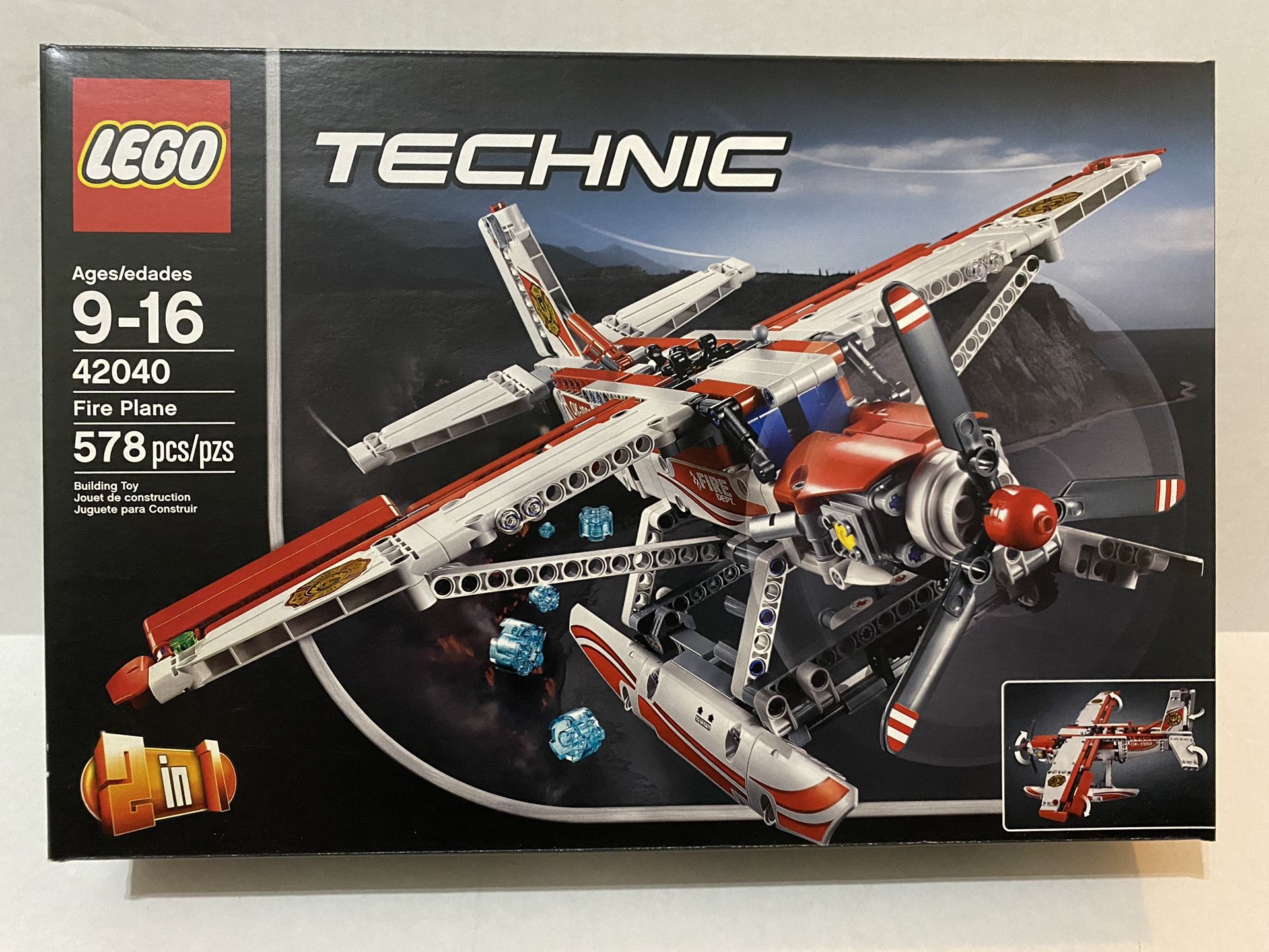 Lego Technic In 1: Fire Plane 42040