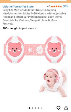 Infant ear muffs