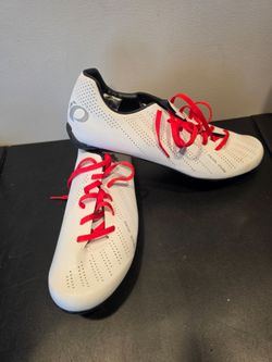 Pearl Izumi Men's Tour Road 1(contact info removed) cycling shoes red laces EU SIZE 47