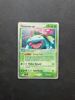 Venusaur 112/112 fire red leaf green