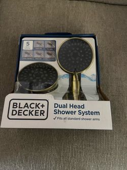 dual head shower system