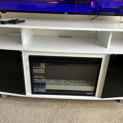 Fireplace tv Stand Only! Tv Not Included 