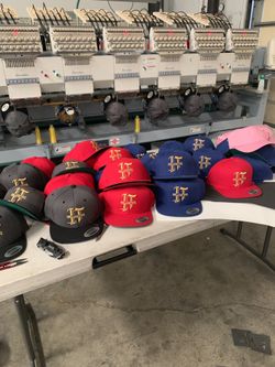 12 Classic yupoong SnapBacks quality embroidery or full refund