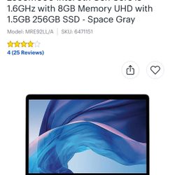 macbook air 13” refurbished 