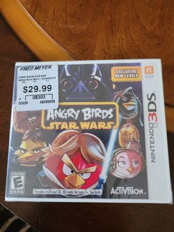 Angry Birds 3DS Unopened