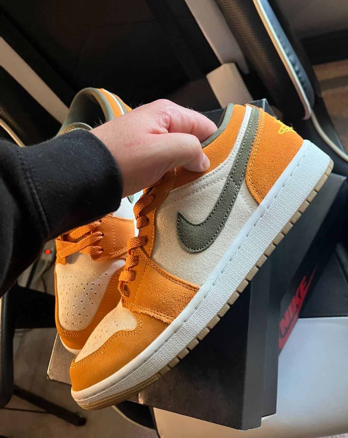 Air Jordan 1 Low Curry
