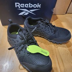 Reebok Work Women's RB039 Sublite Cushion Athletic Work Shoe Composite Toe Sz 7W