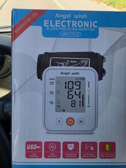 Brand new Angel Wish Electronic Arm Blood Pressure Monitor