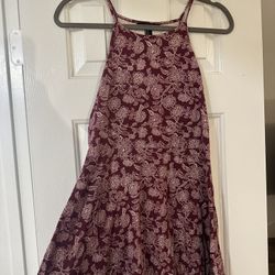 Burgandy Sundress