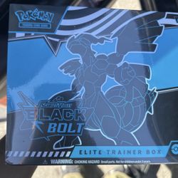 Pokemon Scarlet & Violet Black Bolt ETB 