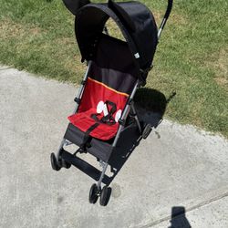 Stroller Disney Baby Mickey Mouse Umbrella Stroller with Basket