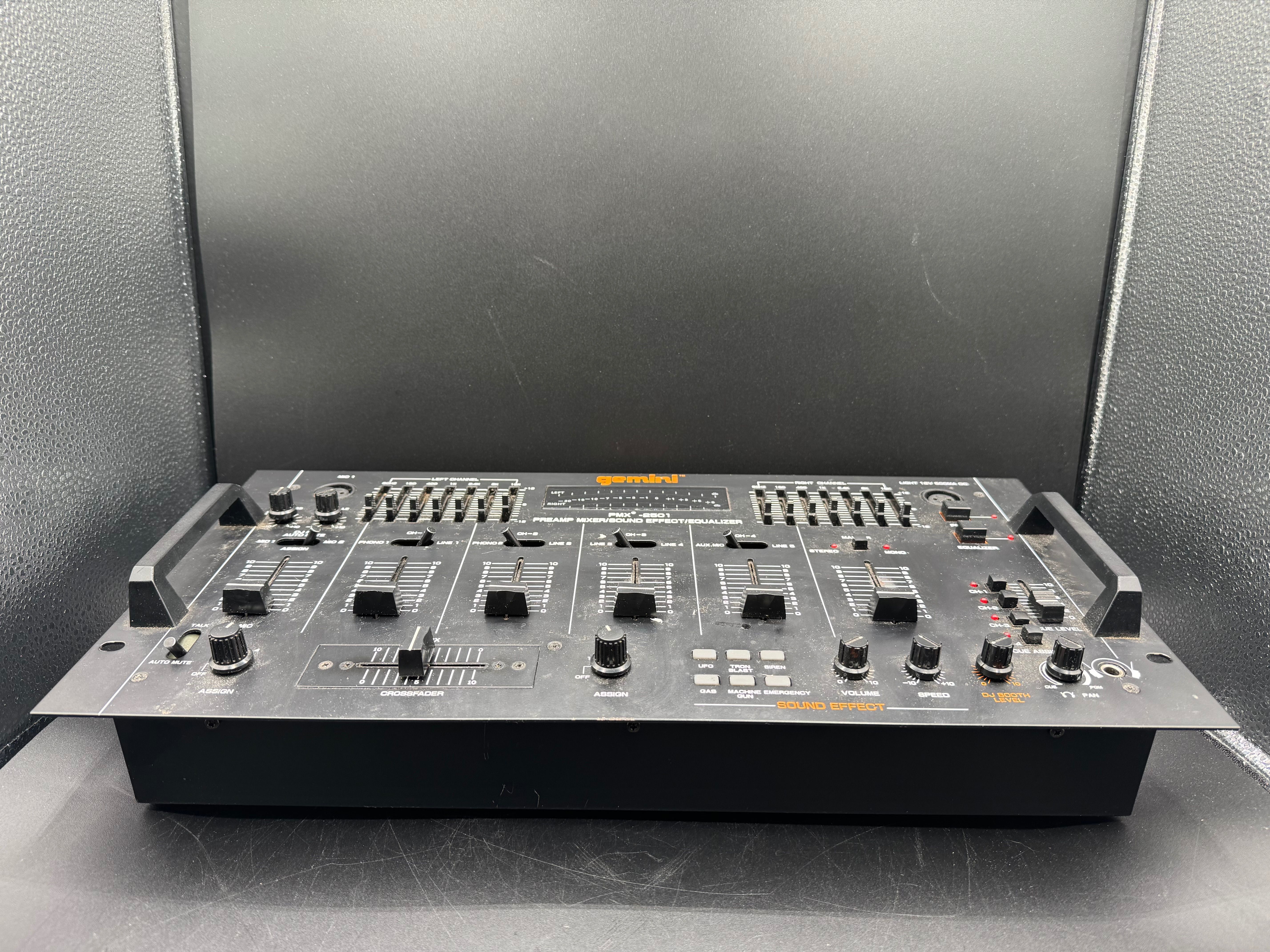 Gemini PMX 2501 Preamp Mixer / Sound Effect Equalizer – Fully
