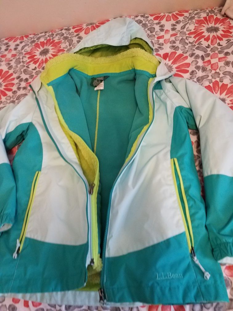 L.L BEAN WINTER JACKET 3-in-1