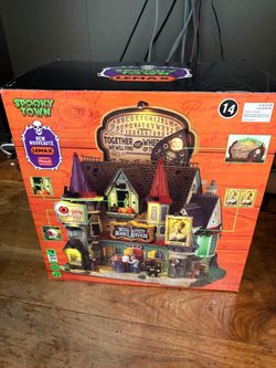 Lemax Halloween village 2026 - madame Estella’s seance services