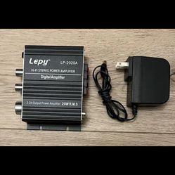 Lepai LP-2020A Digital Hi-Fi Audio Mini Amplifier with Power Supply