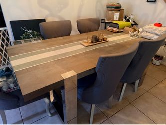 Dining Set with 6 chairs