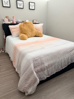 IKEA Brimnes bed queen size bed and mattress
