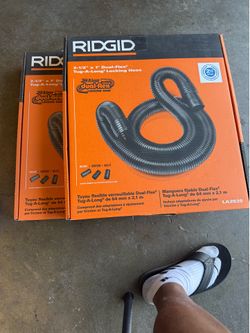 Ridgid 2.5-inch Shop Vac Hose, Qty 2