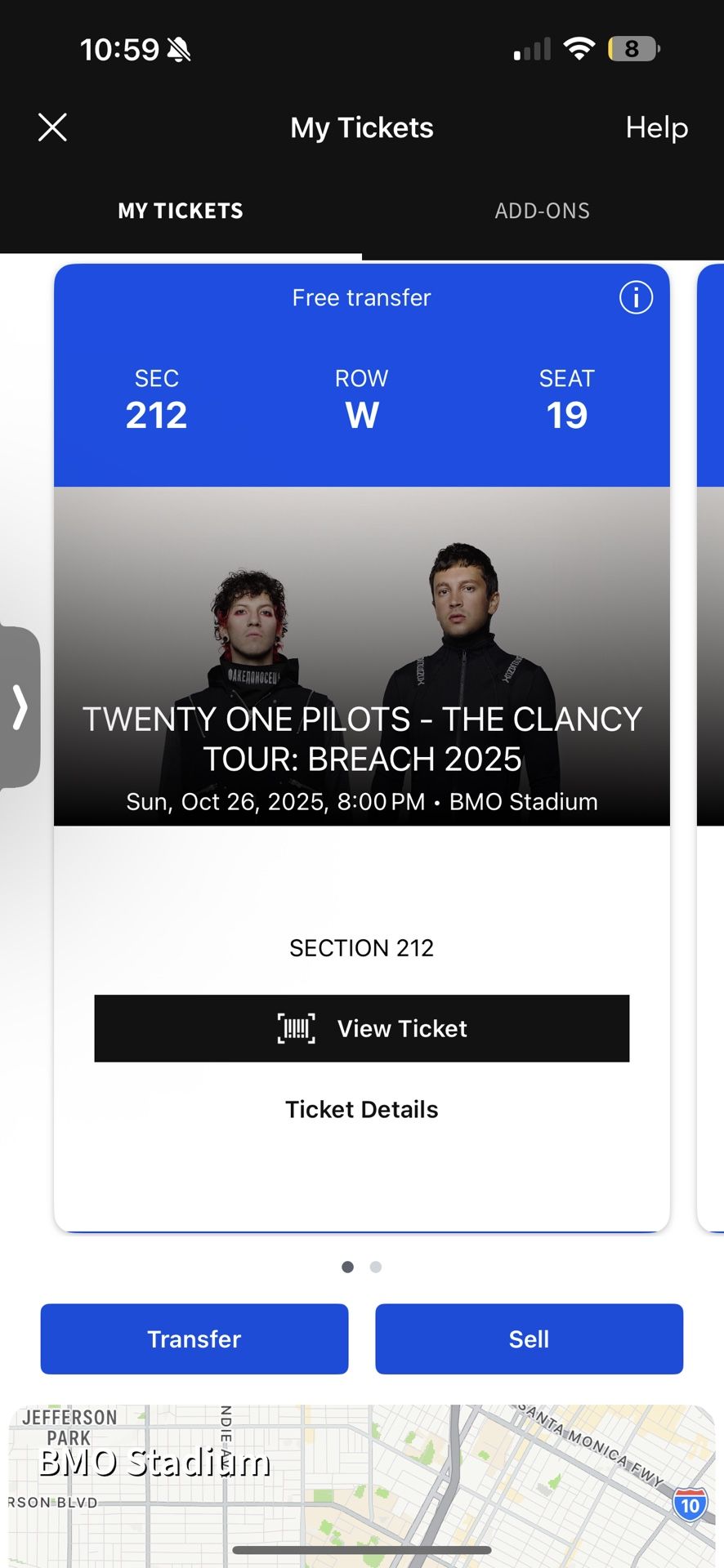 Twenty One Pilots tickets