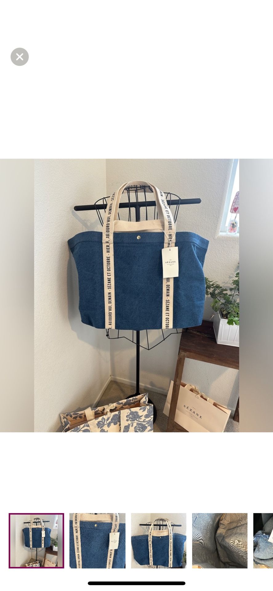 Sezane Weekender Tote