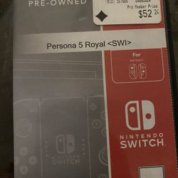 Nintendo Switch Persona 5 Royal  Switch Game  $35