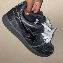 Bape Sk8 Sta “Black Silver”