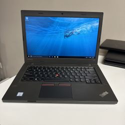 Lenovo ThinkPad L460 14” Laptop 2.5ghz Core i5-6300U 8gb RAM 256gb SSD Windows 10 Pro Webcam WiFi 