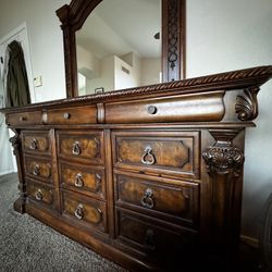 Solid Oak Dresser