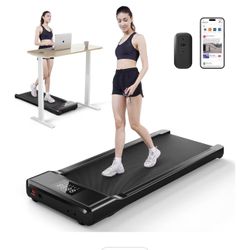 MJWW Smart Walking Pad with APP Walking Pad Treadmills for Home Small Portable 2 in 1 Under Desk Treadmill Lightweight Treadmill Machine with Remote C