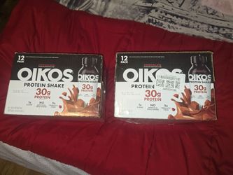 I sell 2 boxes of protein from 12 pack Oikos