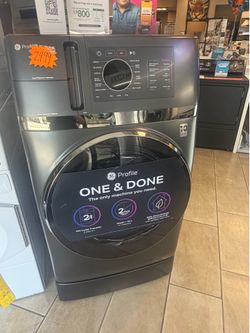 Ge washer and dryer combo