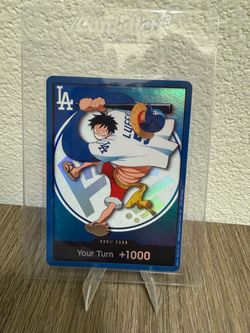 2026 One Piece EN Dodgers X One Piece Night Don!! Card Monkey D Luffy