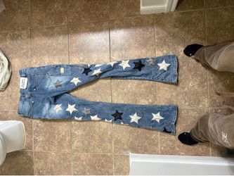 Size 30 for men some stacked guapi jeans have only been worn a few times