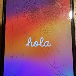 Used iPhone 12pro In Blue Cracked Screen Great Battery Comes With Wireless Charger $149 FIRM Unlocked 