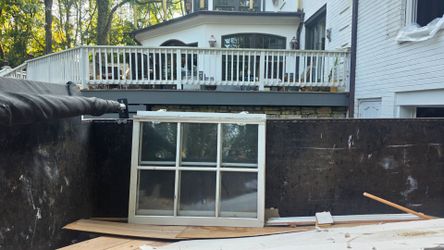 6 pane window frame.