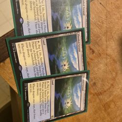 Magic The gathering Fetch Lands  White/Blue